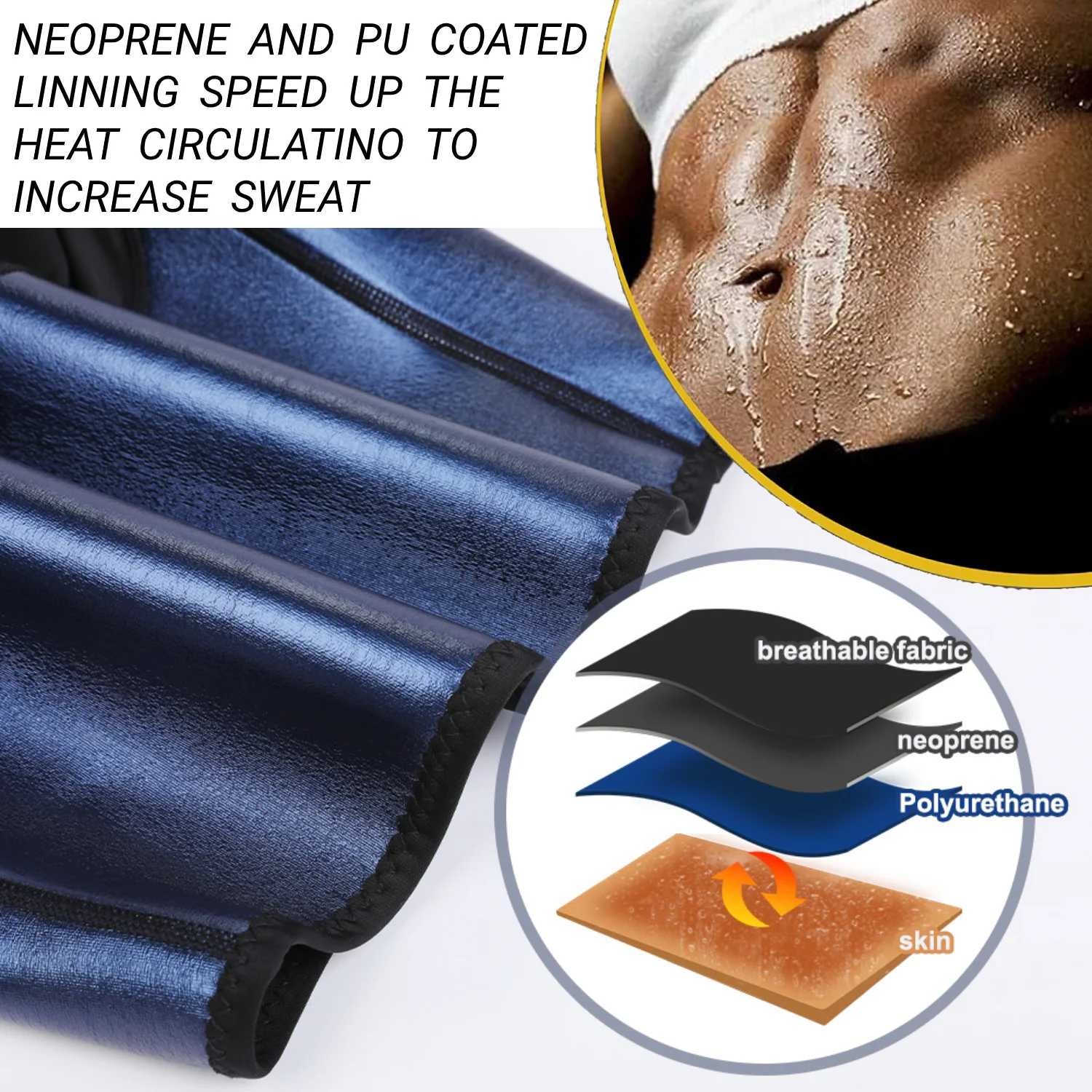 

Waist Trainer Sweat Sauna Pants Body Shaper Slimming Pants Tummy Control Shapewear Thermo Sweat Leggings Fitness Workout Fajas