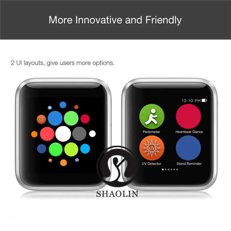 Men Smart Watch Series 6 Message Reminder Via Bluetooth for Apple watch iphone 7 8 X Android Samsung Phone Smartwatch | Электроника