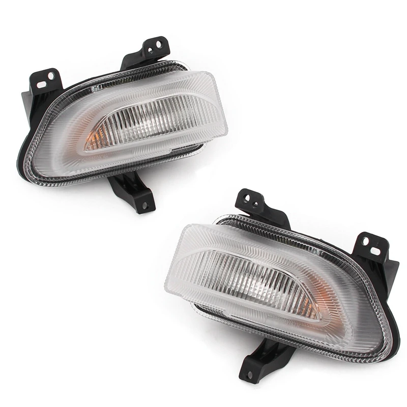 

NEW-Front Left &Right Park Turn Signal Lamp Light for 2015-2018 Jeep Renegade 68256431AA 68256432AA