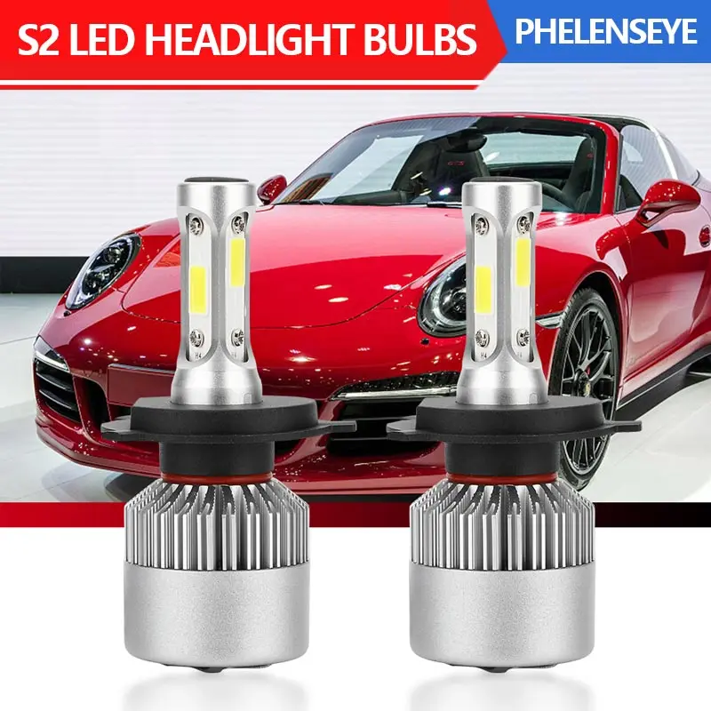 S2 H1 H3 H4 H7H11 9005 9006 9012 Cветодиодные лампы для авто фары led лампа ходовые огни лед