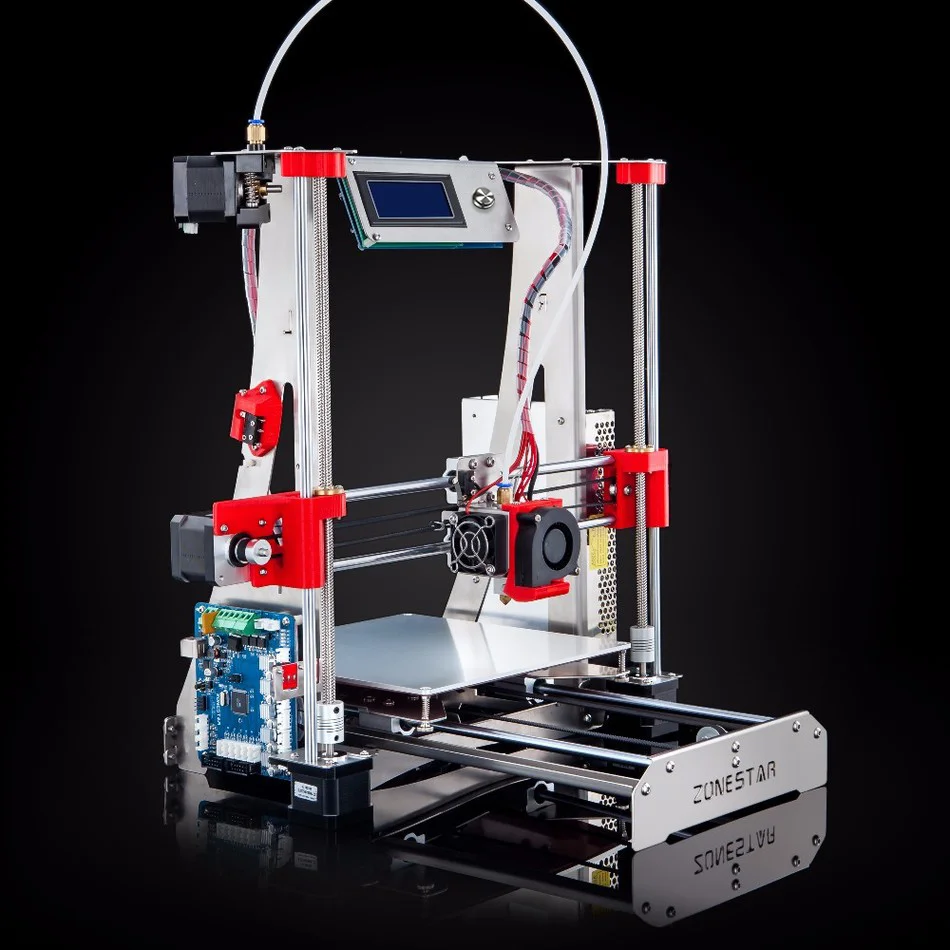 Большая распродажа ZONESTAR заводское оформление 3D принтер DIY набор бесплатная