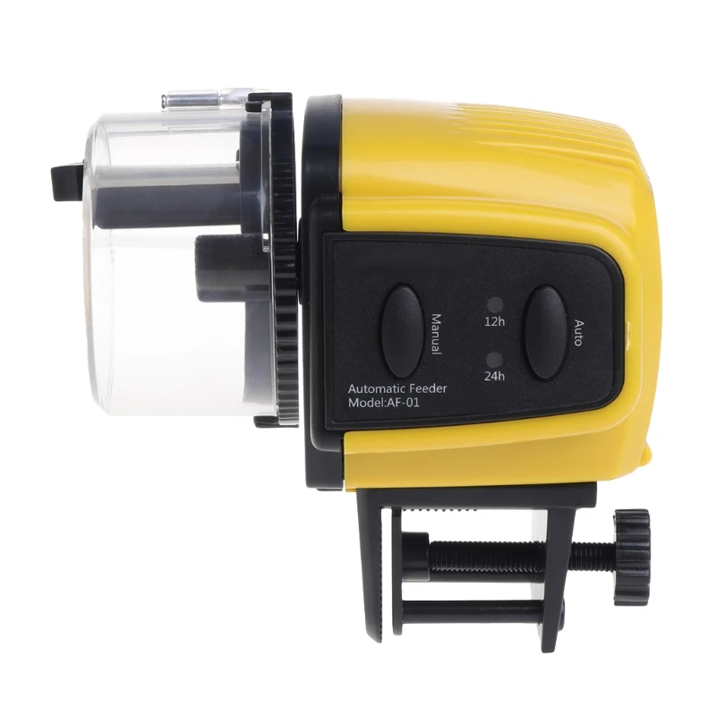 

Automatic Fish Feeder Aquarium Tank 12h 24h Timer Digital Food Feeding Dispenser