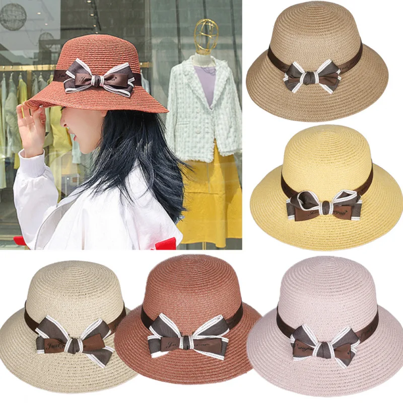 Женская соломенная шляпа с широкими полями складывающаяся от солнца|Женские