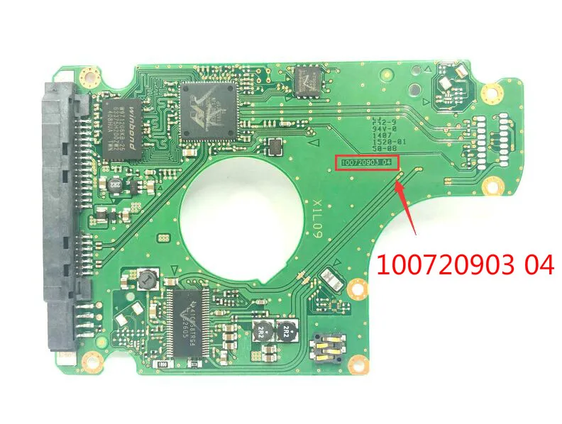 1 шт. оригинальная тест HDD печатная плата ST1000LM024 100720903 04/M8_REV.07 R00