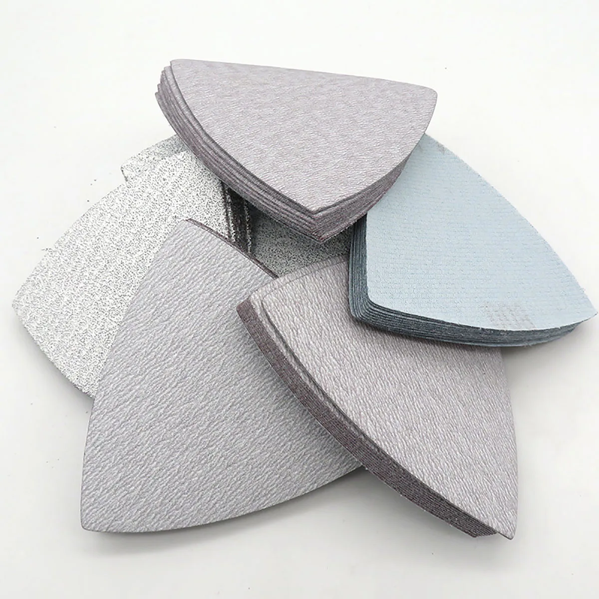 

10/20/50pcs Triangle Abrasive Sanding Discs 90*90*90mm Hook Loop Sandpaper 60 to 800 Grit For Wood & Metal Polishing Grinding