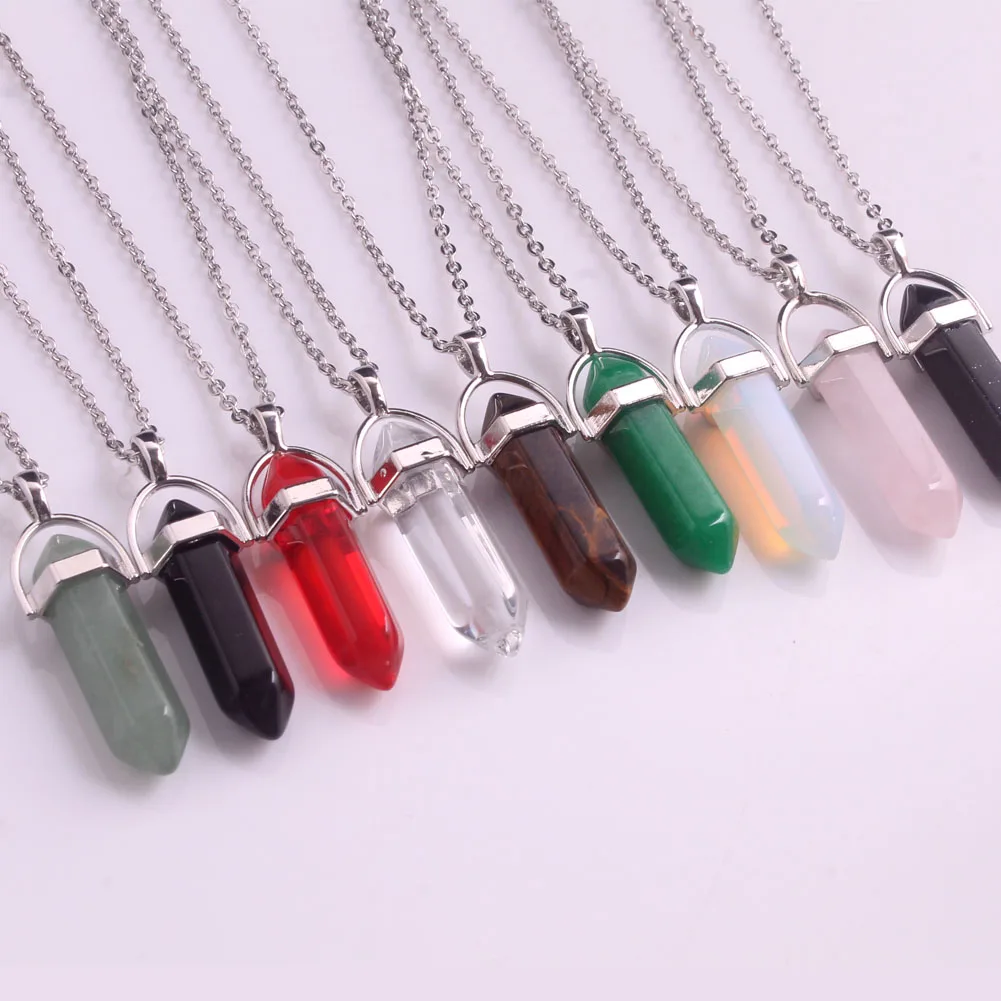 24 шт. ювелирные изделия ожерелье из натурального камня кулон Лот белая Клубника