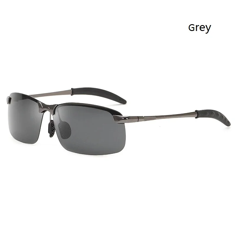 Темные очки для вождения мужские солнцезащитные поляризационные легкие