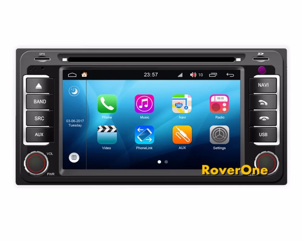 Автомобильная Мультимедийная система RoverOne Android 8 0 для Toyota универсальная