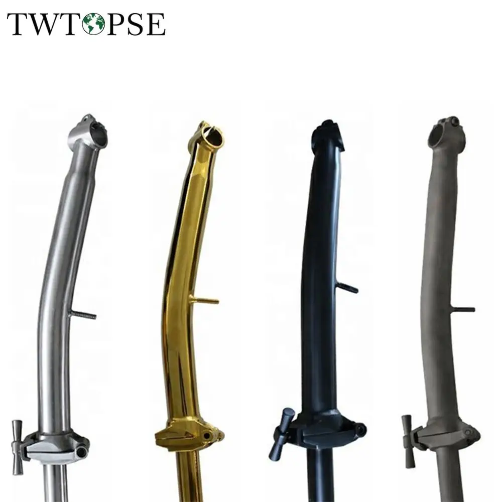 TWTOPSE титановый стержень для велосипеда Brompton складная велосипедная трубка руля S M