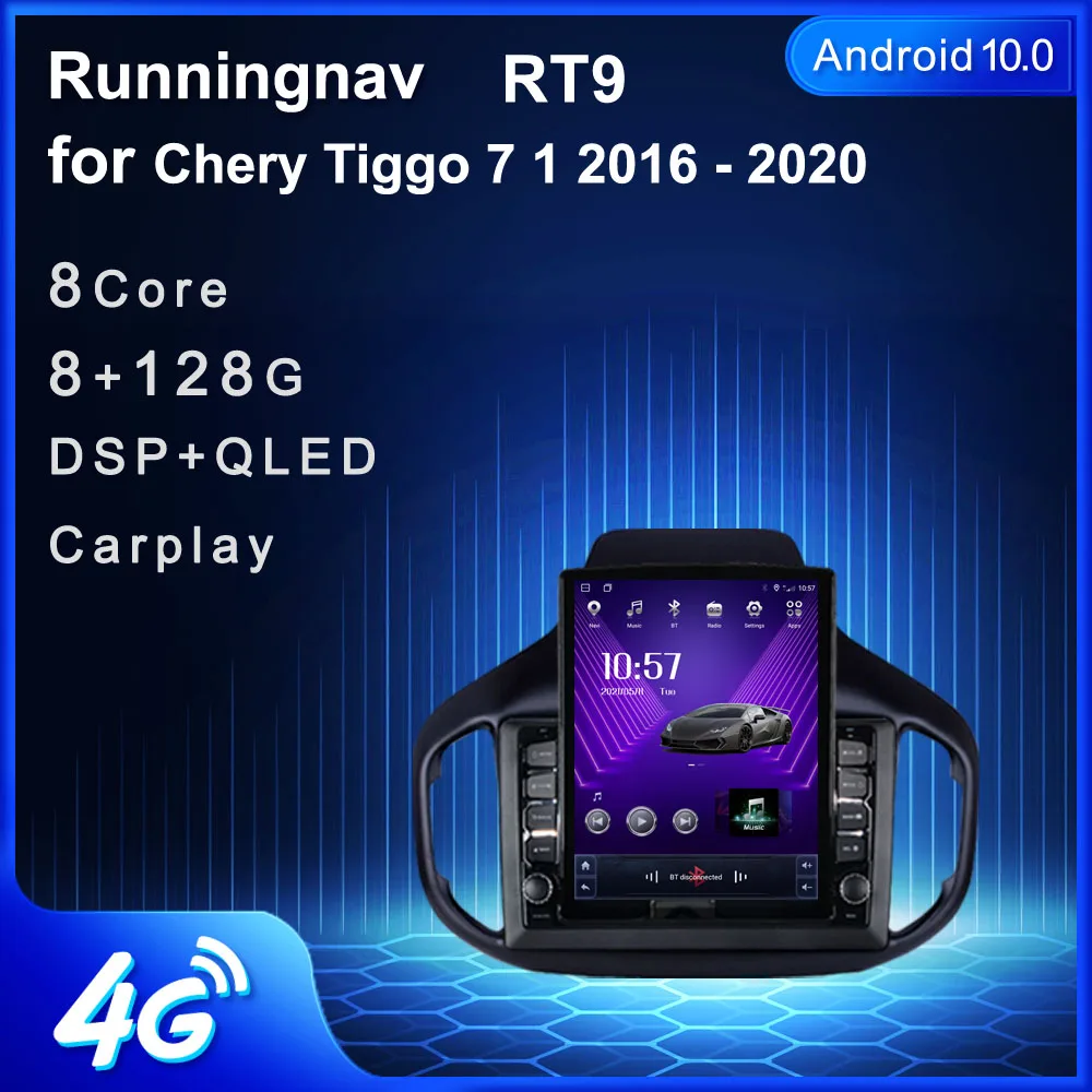 

Runningnav For Chery Tiggo 7 1 2016 2017 2018 2019 2020 Tesla Type Android Car Radio Multimedia Video Player Navigation GPS