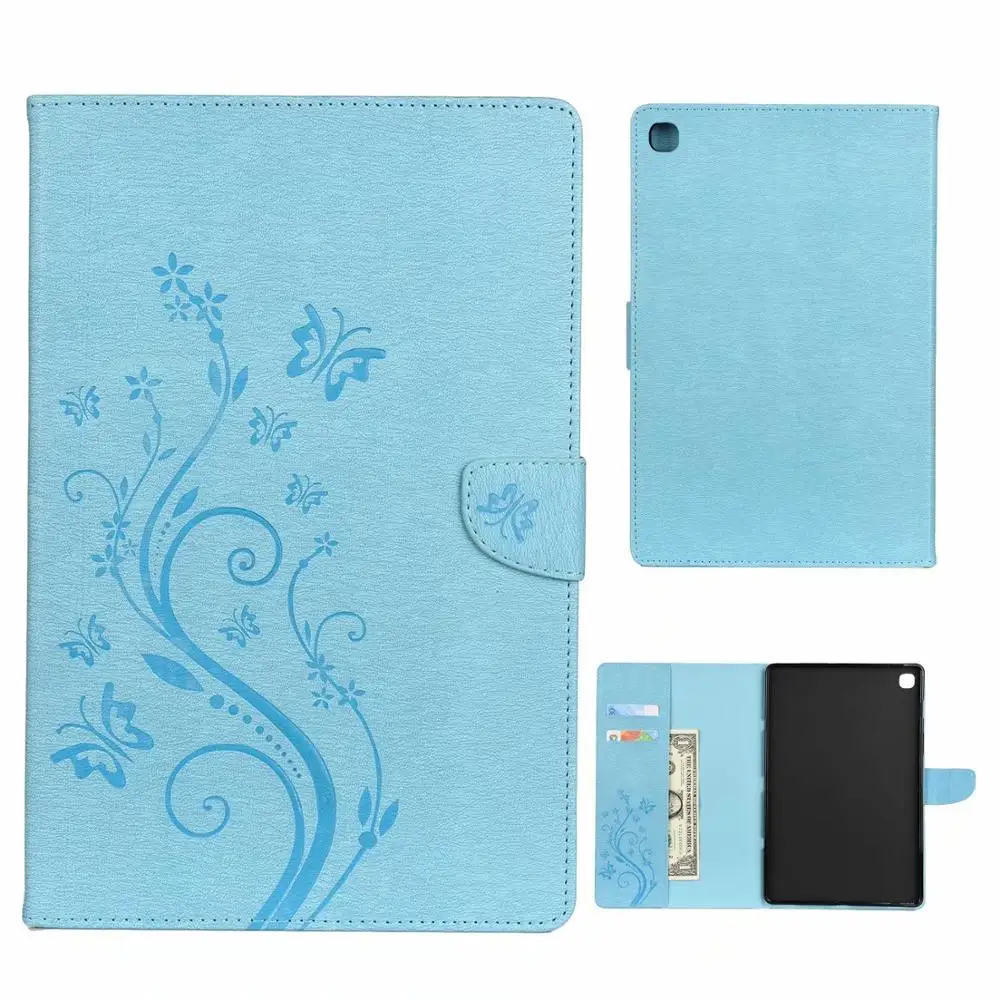 

Leather PU Smart Case For Samsung Galaxy Tab S5e 10.5 2019 SM-T720 SM-T725 Cover Funda Tablet PC Fashion Painted Stand Shell