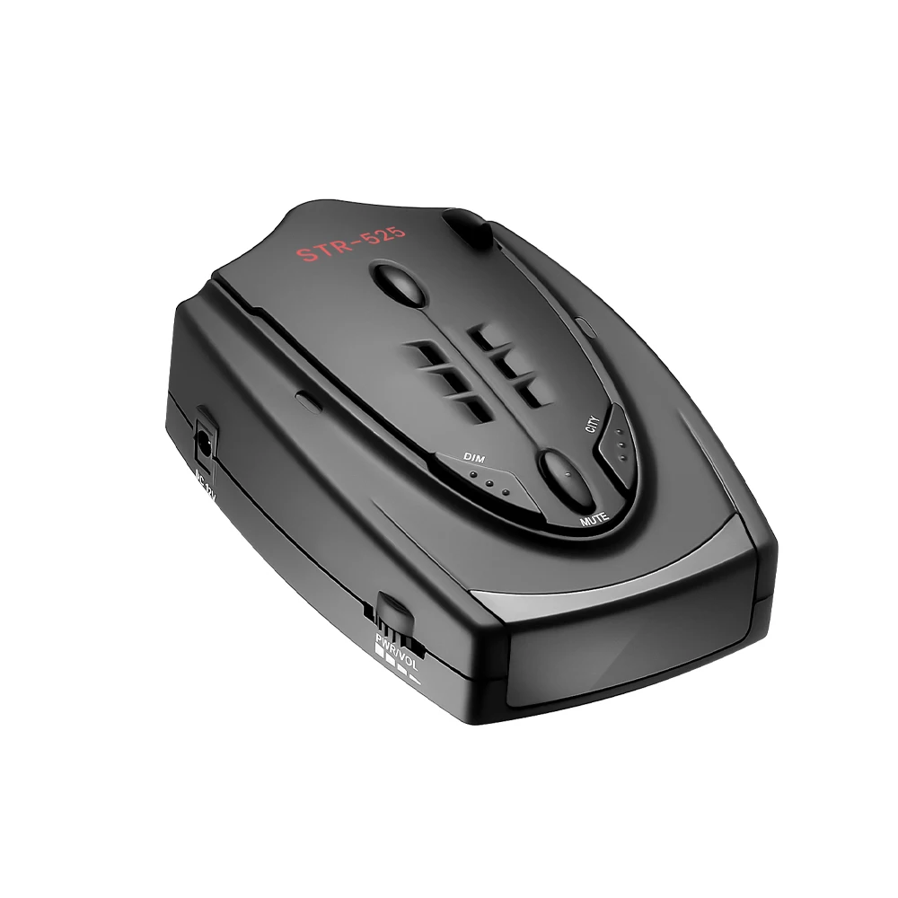 Автомобильный антирадар V7 с голосовым оповещением на английском и русском