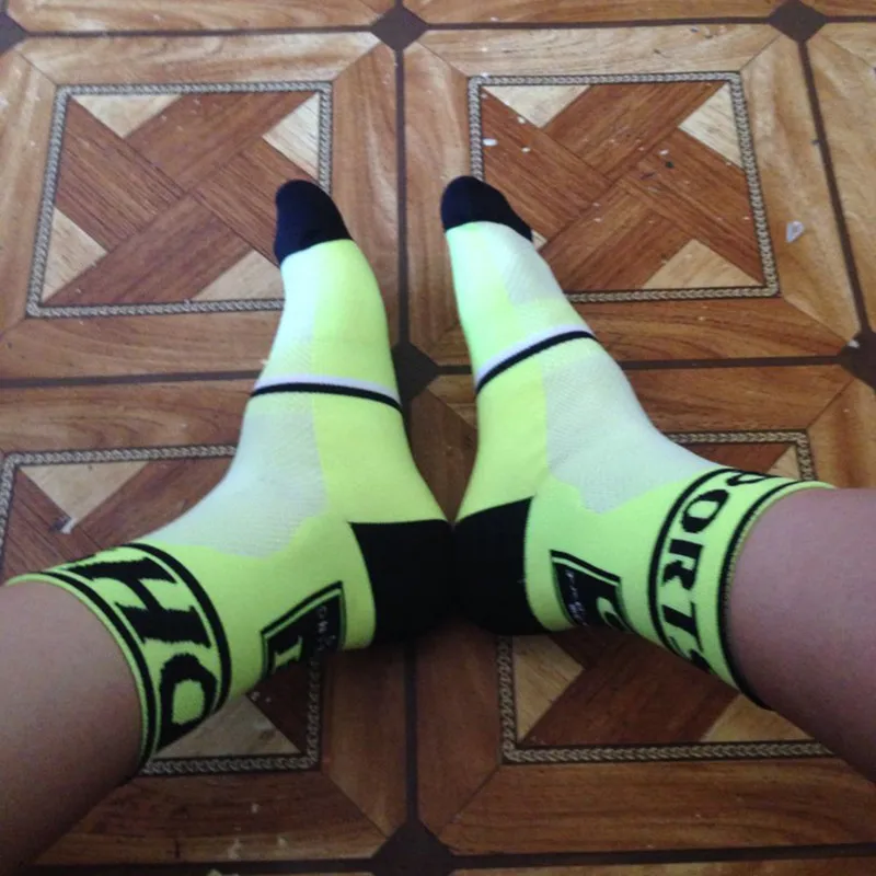 

New Cycling Socks Top Quality Professional Brand Sport Socks Breathable Bicycle Sock Outdoor Racing Big Size Men Women