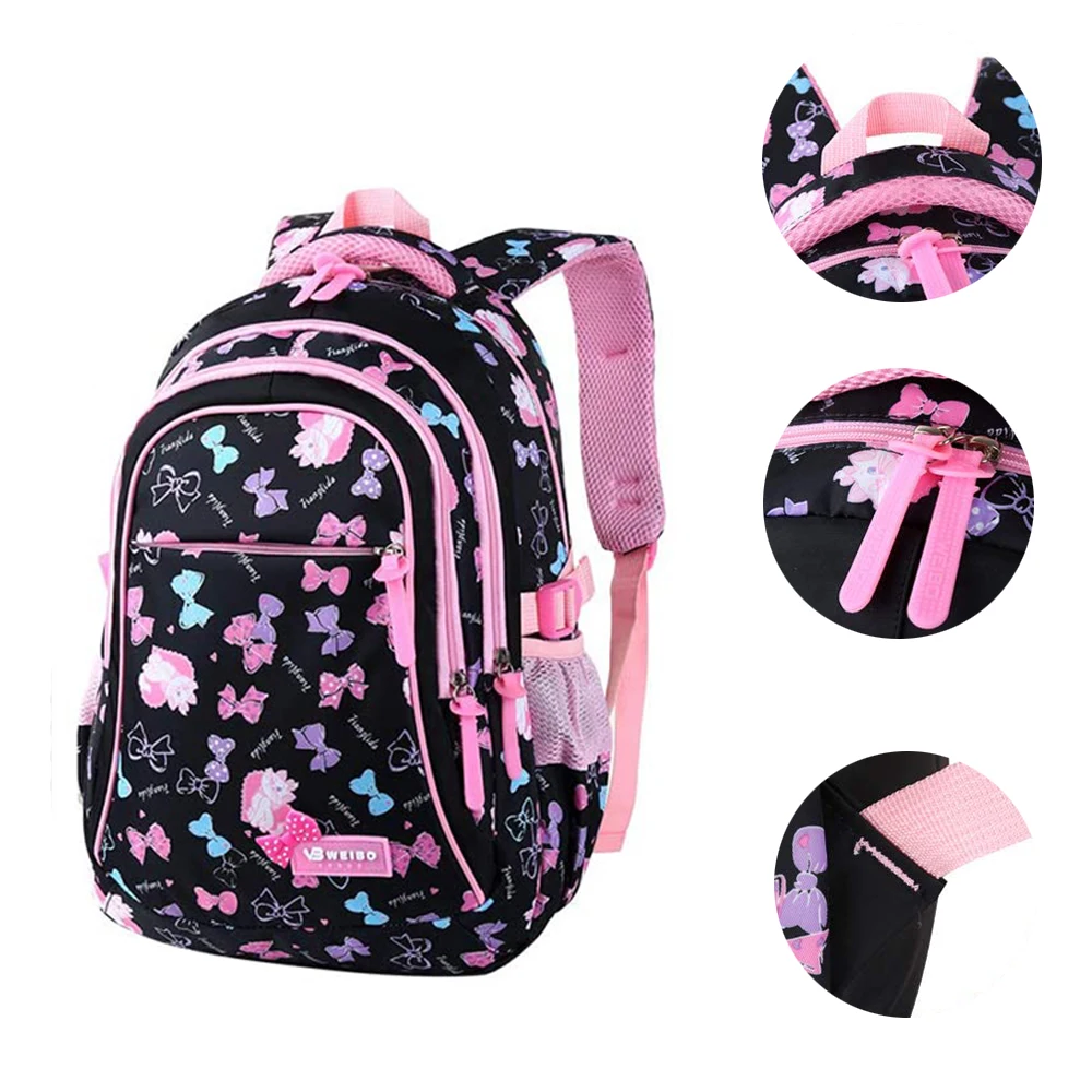 Школьные ранцы для девочек рюкзак начальной школы водонепроницаемый легкий