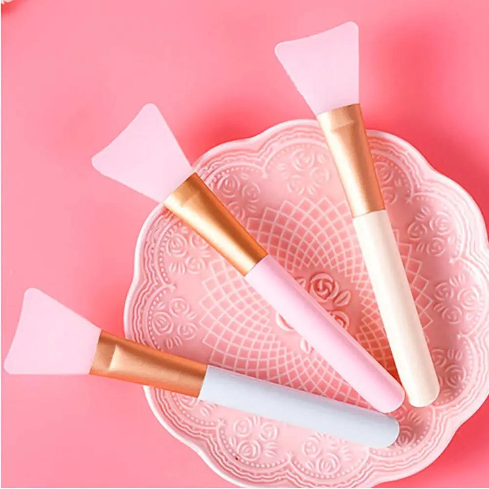 1 шт. Мягкая силиконовая кисть для маски лица Кисть макияжа маска пудры