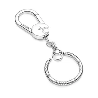 hot sale jewelry gifts for women keychain diy designer charms fit original pandora 925 sterling silver beadeds bangle jewellery