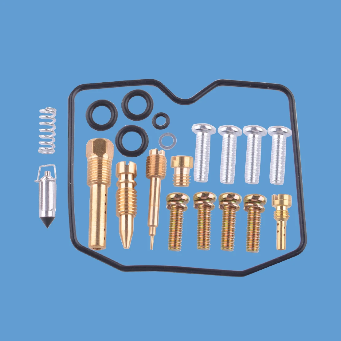 

1 Set Carburetor Repair Rebuild Floating Needle Kit Fit for Kawasaki KLR250 1987-1994 1995 1996 1997 1998 1999 2000 2001 2002