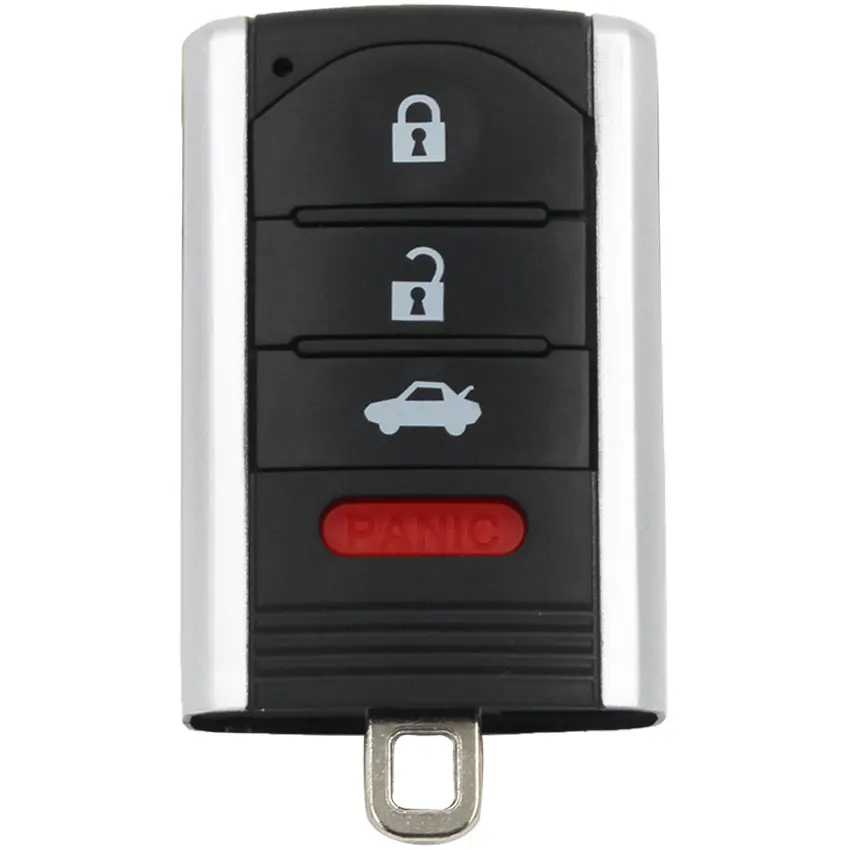 3 + 1 Кнопка Автозапуск 4 кнопки дистанционного ключа оболочки Чехол Smart корпус для