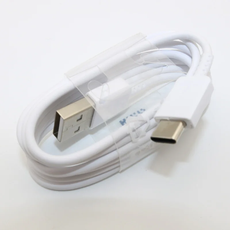 100% оригинальный Samsung type c кабель для galaxy 1 2 м быстрой зарядки USB 3 Тип C S8 s9 Plus note 8 9 A7