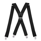 Подтяжки X-Back для мужчин и взрослых, эластичные регулируемые штаны, ремень для брюк, модный подарок для отца, мужа, большие размеры