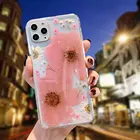Новый чехол для iPhone 13 Pro max, эпоксидный чехол для телефона с настоящими цветами, ультратонкий защитный чехол с защитой от падения, мягкий чехол для iPhone 11 Pro 11Promax
