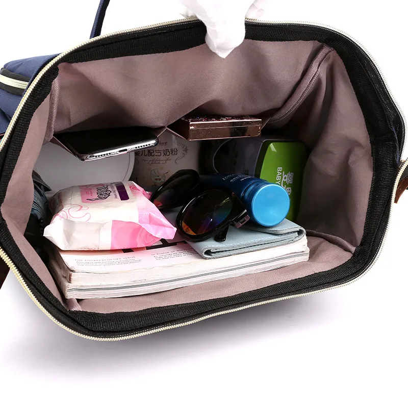 

New Diaper Mommy Bag Backpack for Mom Travel Waterproof Large Capacity Stroller Bag Maternity Bag Nappy Changing Baby Bag