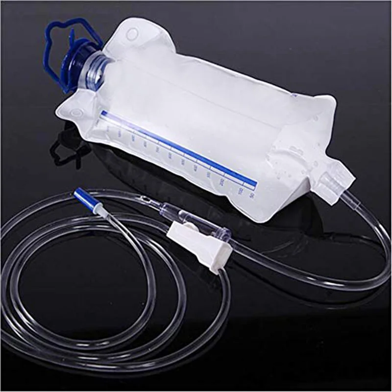 Wetips медицинский силиконовый шланг сумка для клизмы комплект Butt Анальная душевая