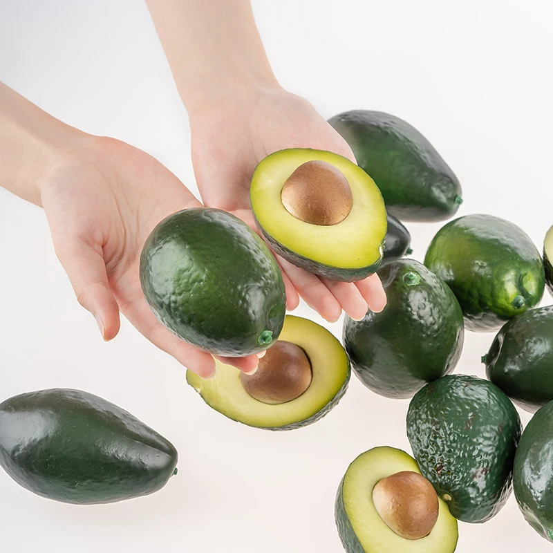 Artificial Avocado Half Fake Fruit Home Party Festival Photography Props | Дом и сад