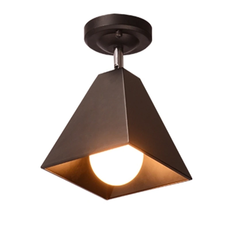 Черный/белый современный простой светильник для коридора креативсветильник