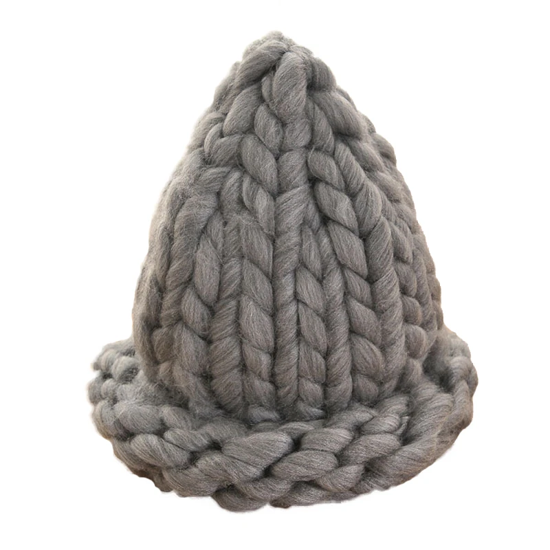 Тёмно-синий Осенне-зимние шапки для женщин и девочек, Skullies Beanies, женские шапки, теплые вязаные шапки, смешанные цвета, женская зимняя шапочка-бини, шапка - Цвет: Тёмно-синий