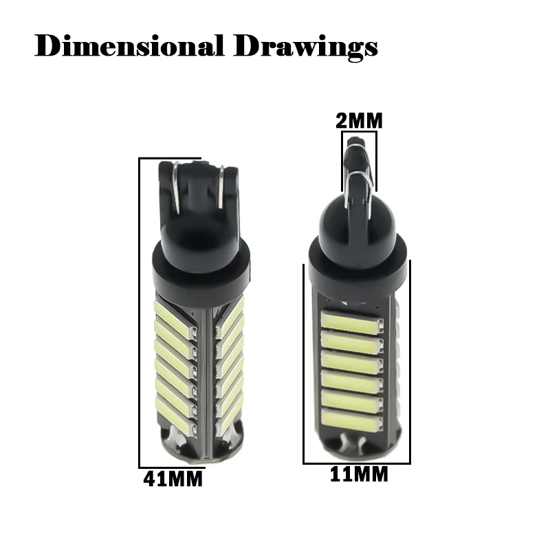 100PCS T10 W5W 7020 7014 20 SMD 20Led Reading Light 12V DC Indicator Lamp Car Automotive Led Interior Door | Автомобили и