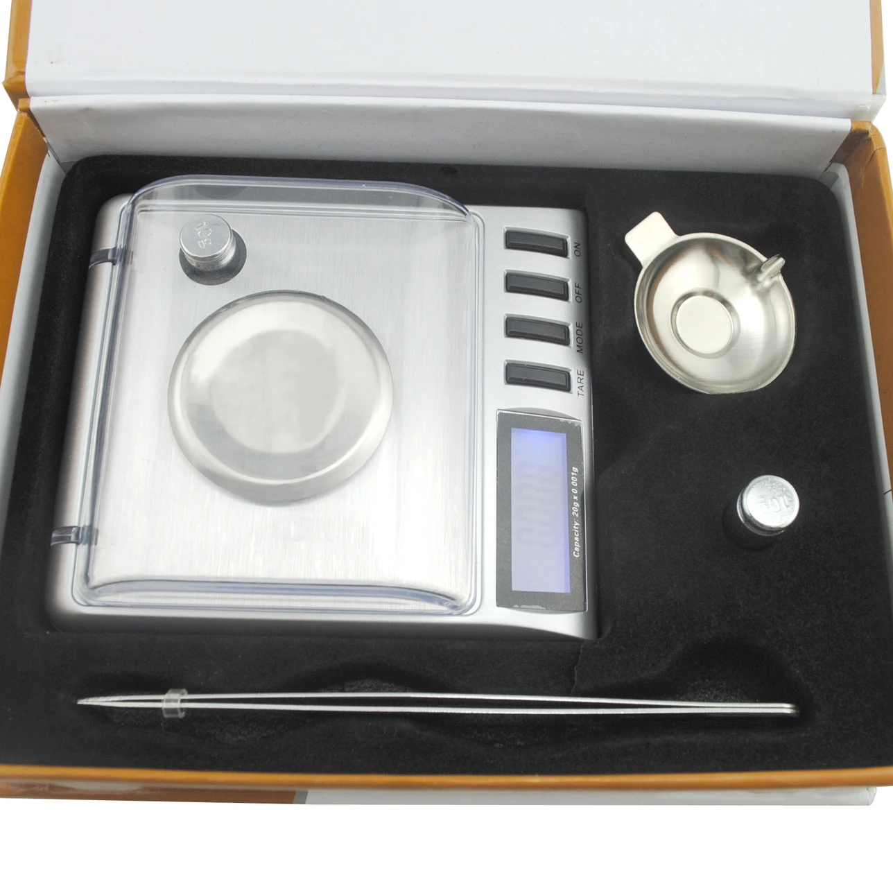 

Jewelry Scale Mini Pocket Mobile Phone Scale Scale Electronic Scale Gold Laboratory Super Accurate 0.001g Electron 20g/0.001g