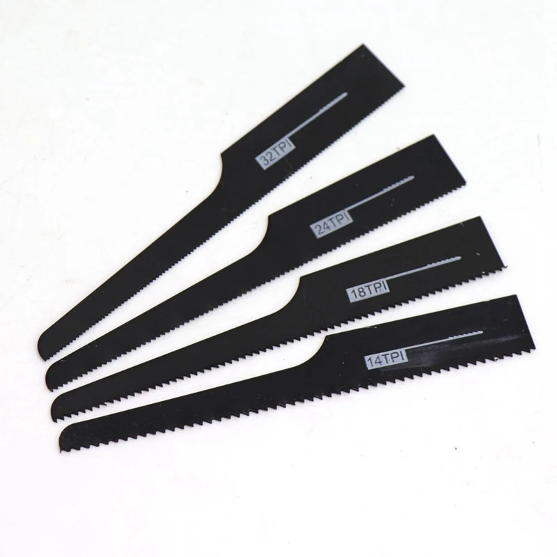 

10PCS Reciprocating Saw Blades with Industrial Alloy Air 1/4 Body Pneumatic File Reciprocating Saws