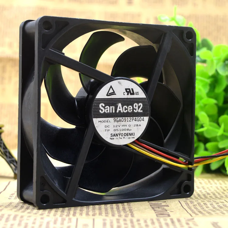 

New original 9GA0912P4G04 9225 12V0.28A 4-pin PWM silent fan