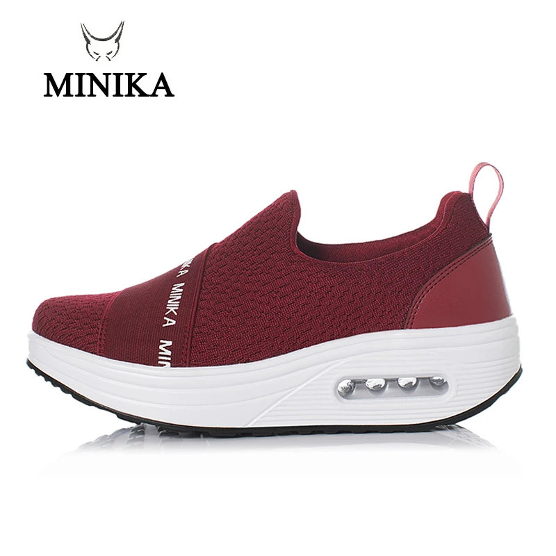 Для женщин Тонизирующая обувь визуально увеличивающая рост Дорожная Спортивная