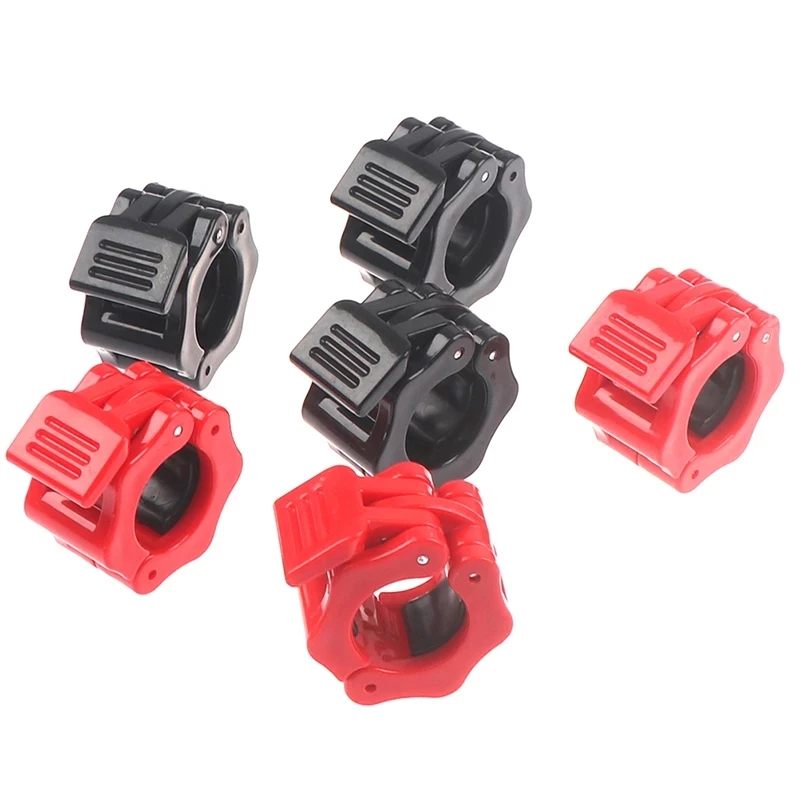 

1Pair 25mm 30mm Spinlock Collars Barbell Collar Lock Dumbell Clips Clamp Weight Lifting Bar Gym Dumbbell Fitness Body Building