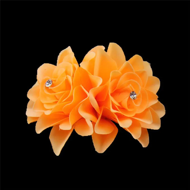 

Beauty Women's Bridal Wedding Orchid Flower Hair Clip Hairpins Barrette Bridal Wedding Party Women Accessories