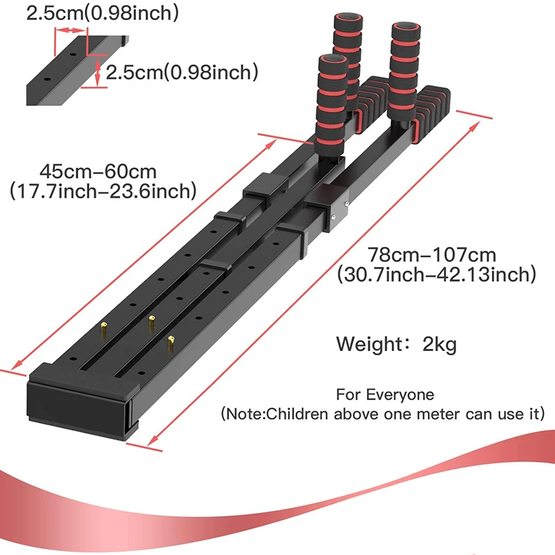 Растягиватель для ног 3 бар растягивающая машина балета йоги танцев дома