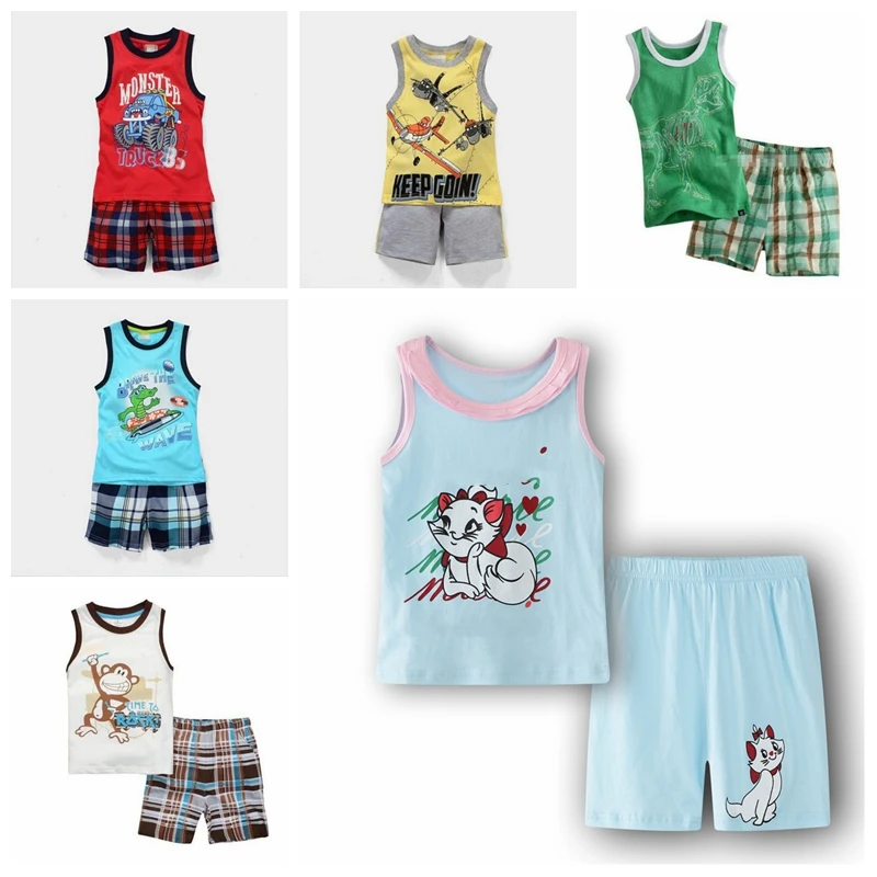 Новинка детская одежда комплекты детской одежды с героями мультфильмов