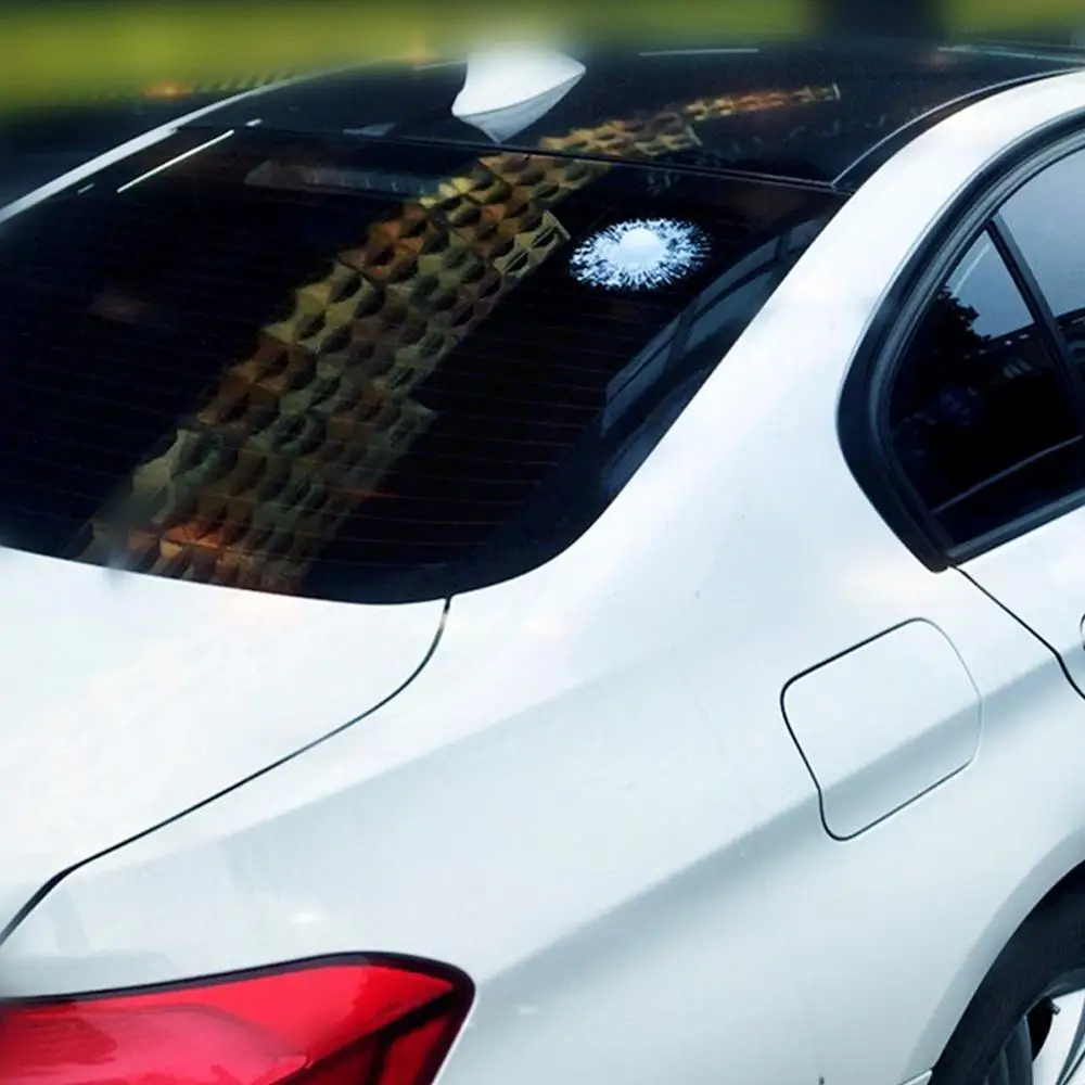 Автомобильная 3D наклейка белый мяч для гольфа футбол баскетбольная модель