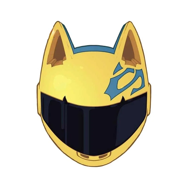 

Красочные автомобильные наклейки для Durarara Celty Sturluson, оконные красивые наклейки, сделай сам, стильный корпус, водонепроницаемый KK13 * 10 см