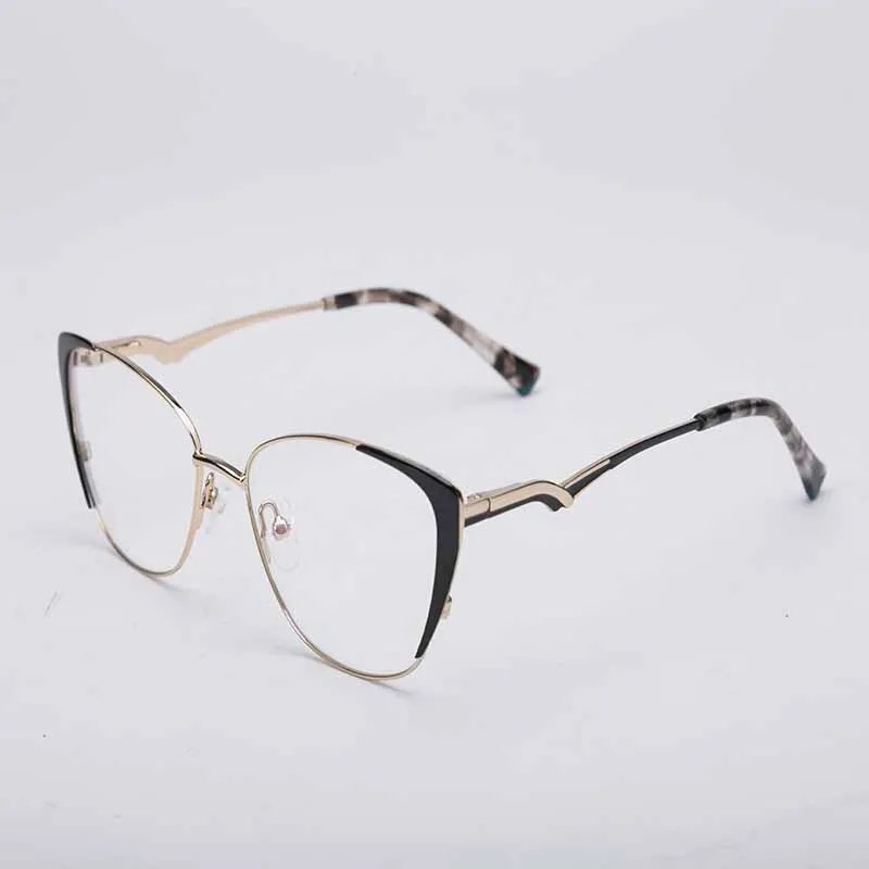 Новинка 2020 Женская оправа для оптических очков кошачий глаз красного цвета может