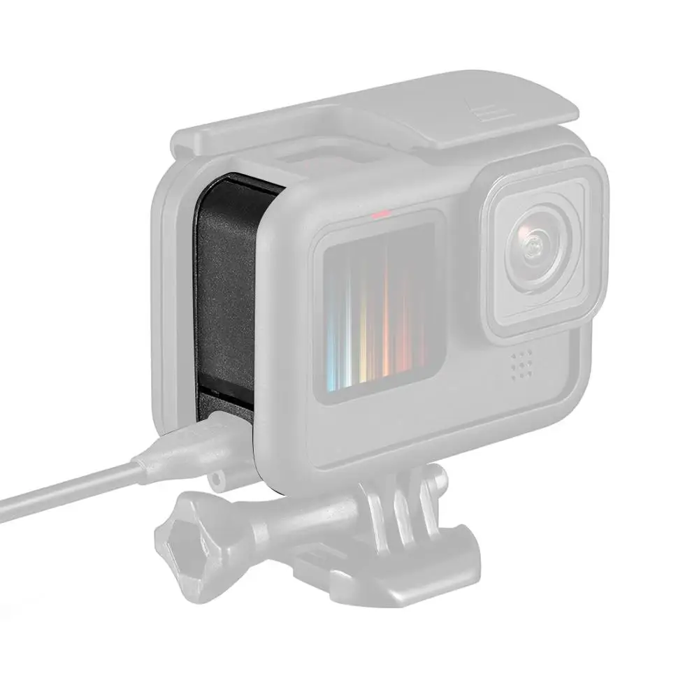 Крышка для аккумулятора BGNing GOPRO 9 Пылезащитная Черная | Электроника