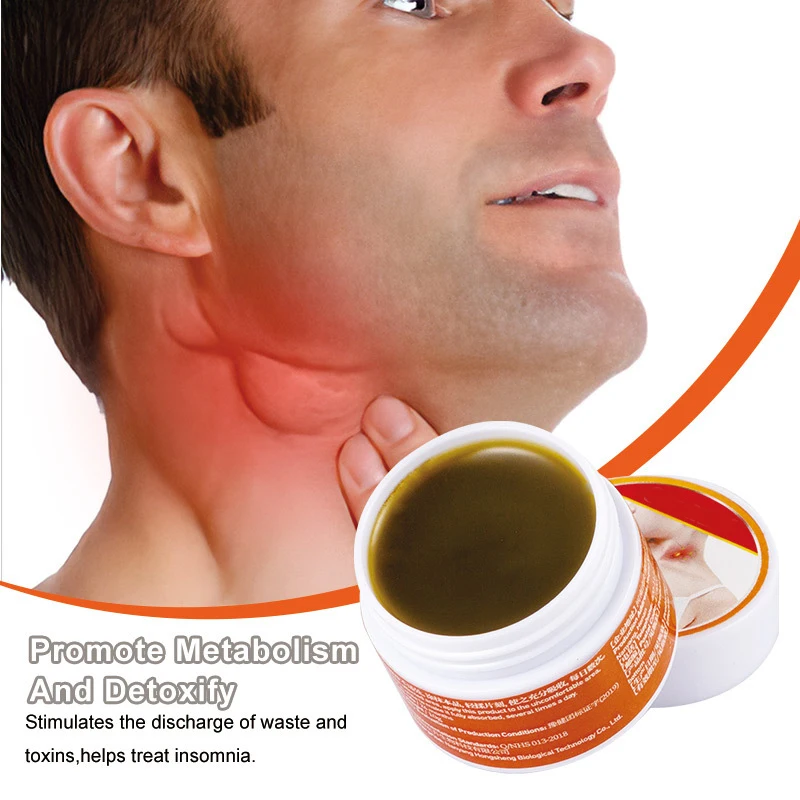 

Лимфатическая маска для женщин и мужчин, средство для лечения лимфатических узлов, крем для шеи и лимфатических трав против отеков, мазь