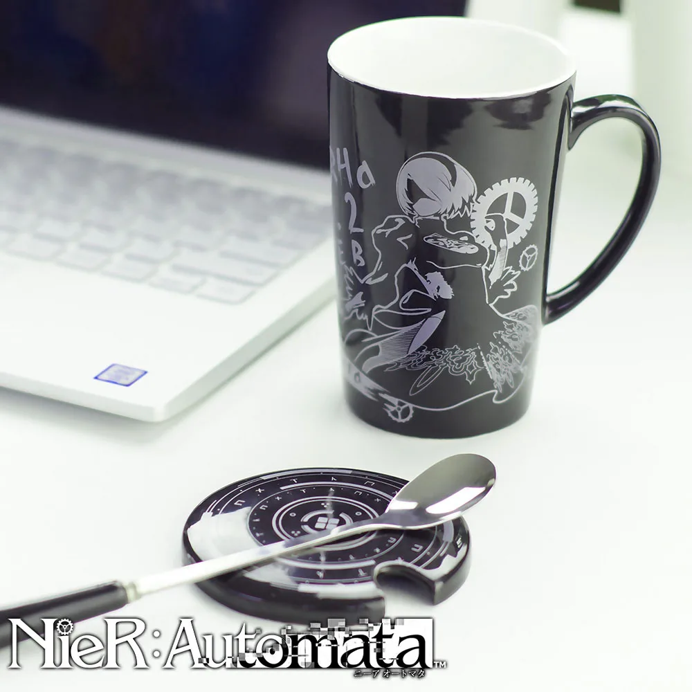 Аниме НИС: Automata YoRHa тип A No. 2 чашка для воды повседневная керамическая кофе с