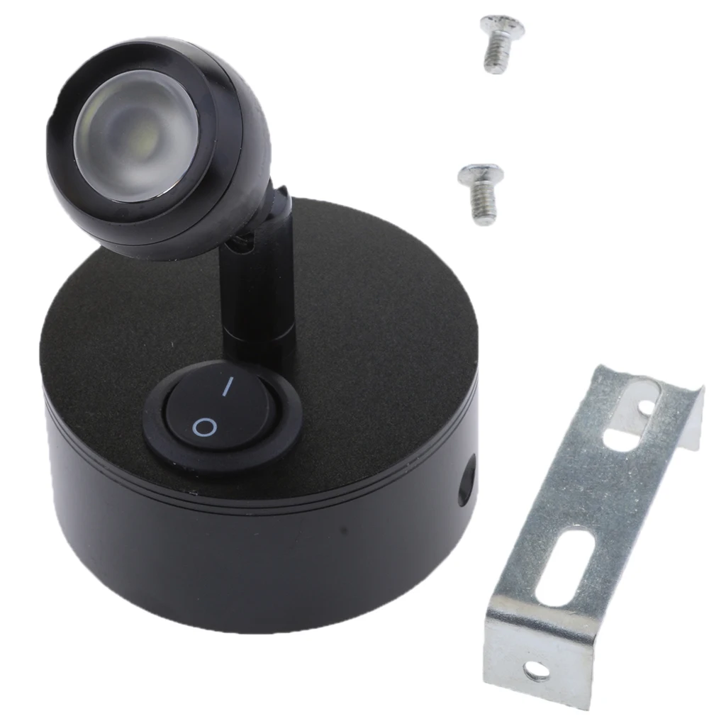 12V 1W Светодиодный точечный светильник для чтения RV Кемпер трейлер Лодка на стену