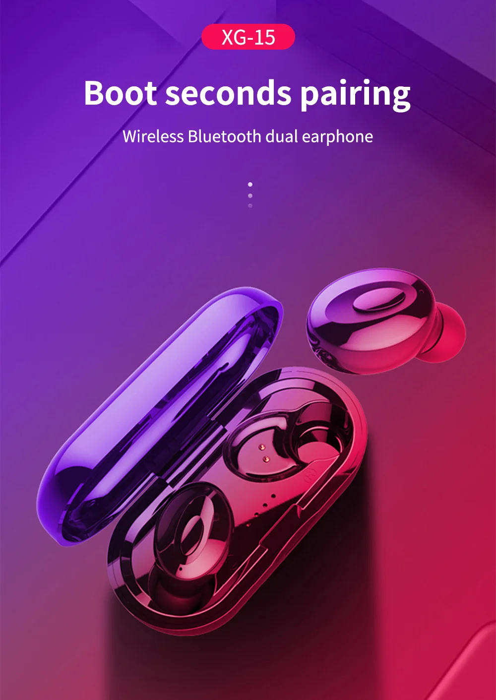XG12 XG13 XG15 bluetooth-наушники 5,0 TWS наушники-вкладыши IPX5 Водонепроницаемая мини-гарнитура 5D стерео звук СПОРТИВНЫЙ ИГРОВОЙ наушник