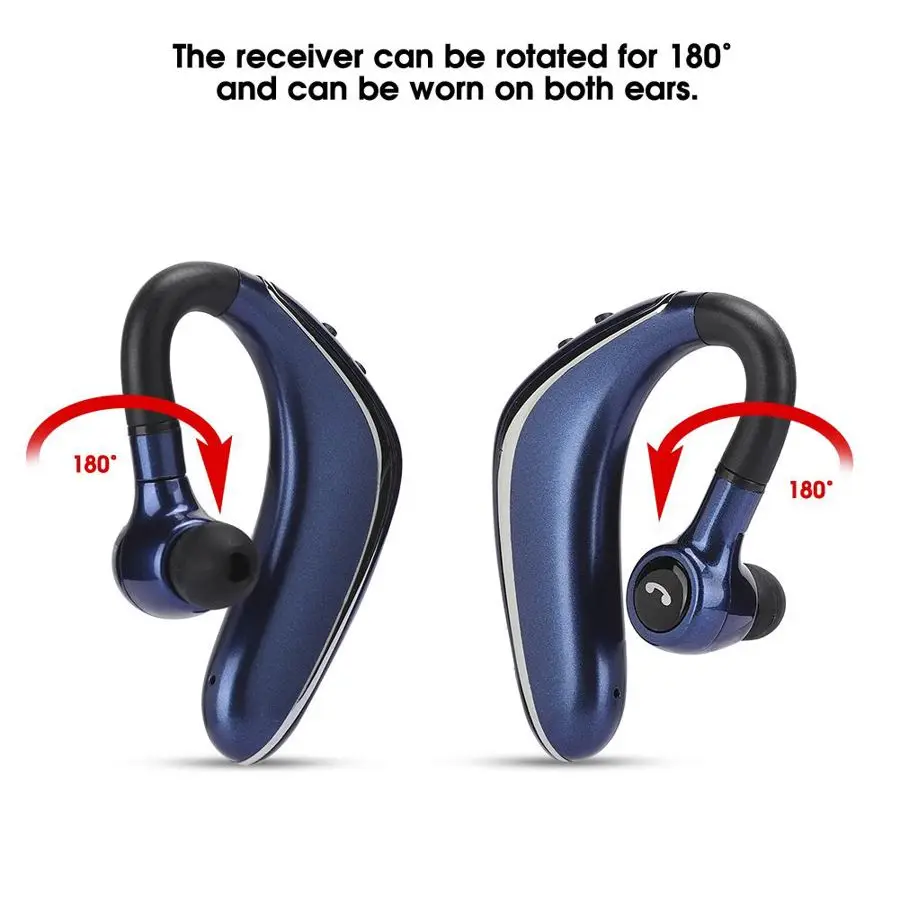YL 6S беспроводные Bluetooth наушники Одинарные 180 Свободно вращающиеся Наушники