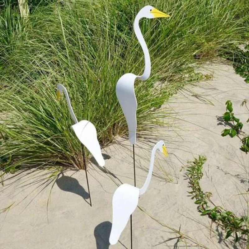 

1/3/5/10 pcs Swirl Birds Whimsical and Dynamic Birds Spins with the Slight Garden Breeze Wind Spinner for Yard Decor I88