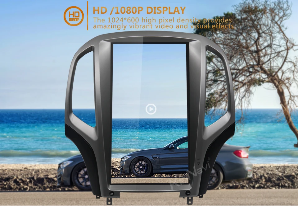 KiriNavi 1" вертикальный экран Tesla стиль Android Автомагнитола для Opel Astra J Buick автомобильный Dvd мультимедийный плеер Авто gps навигация